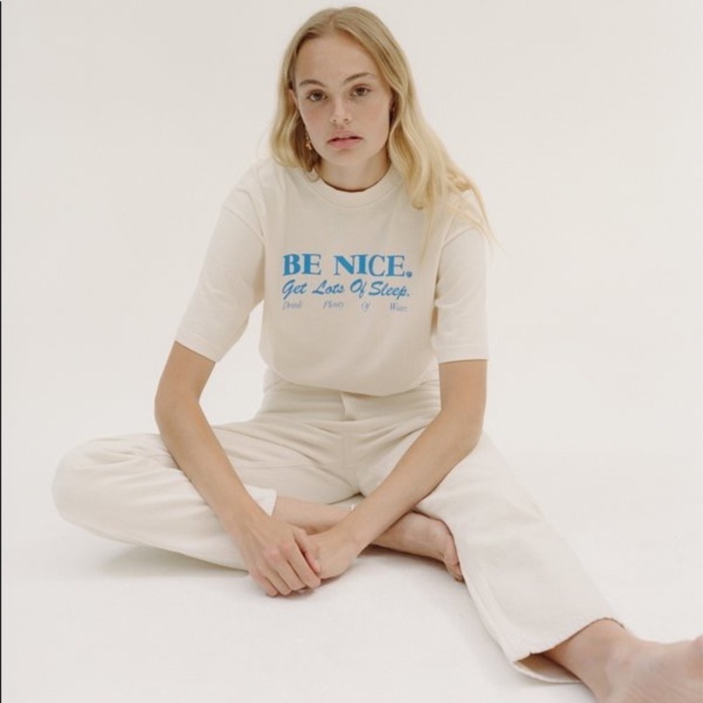 Sporty and Rich Be Nice T-Shirt XS